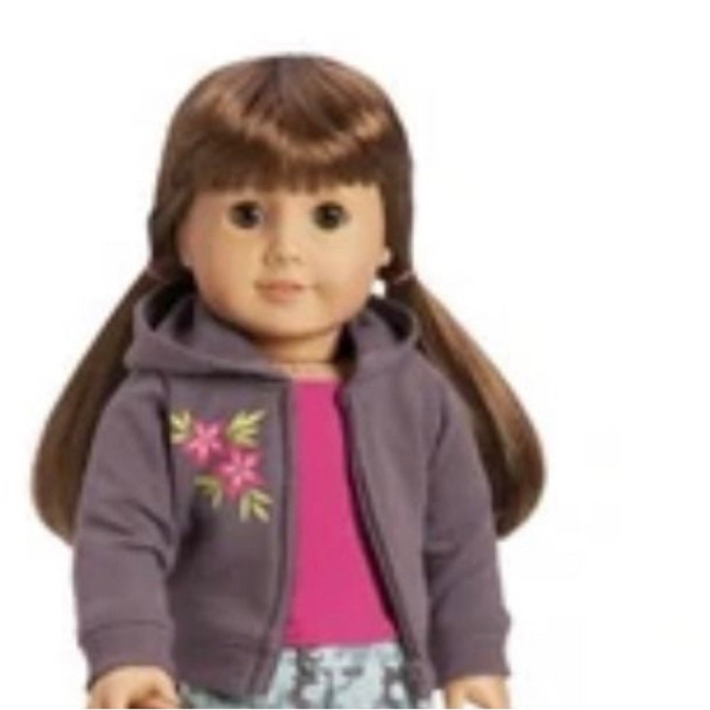 American Girl Skateboard Outfit II Pink Top and Hoodie Partial Retired